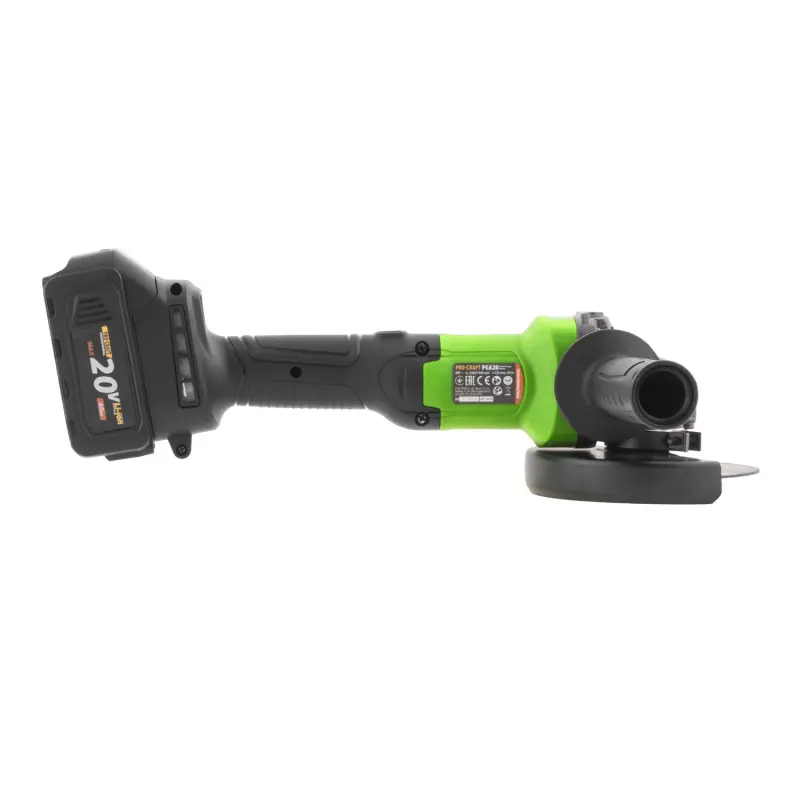 Aku úhlová bruska Procraft PGA20, 125mm | PGA20