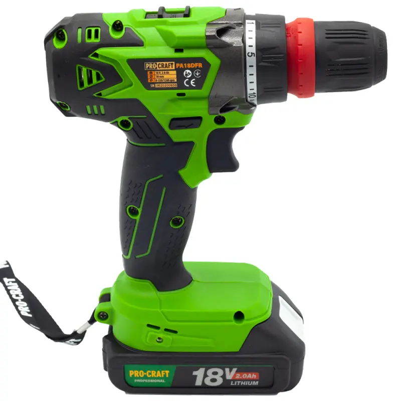 Aku vrtací šroubovák Procraft PA18DFRbb | PA18DFRbb