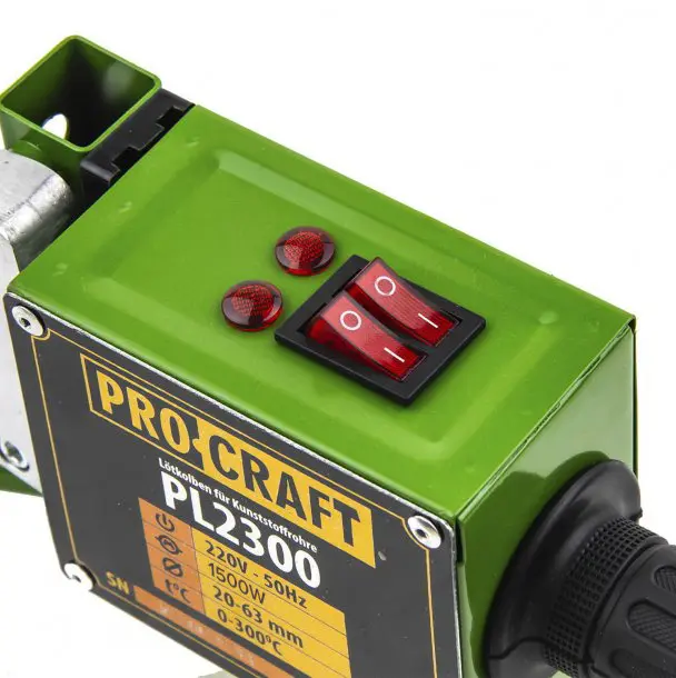Polyfúzní svářečka, plotnová Procraft PL2300 (PL1500) | PL2300