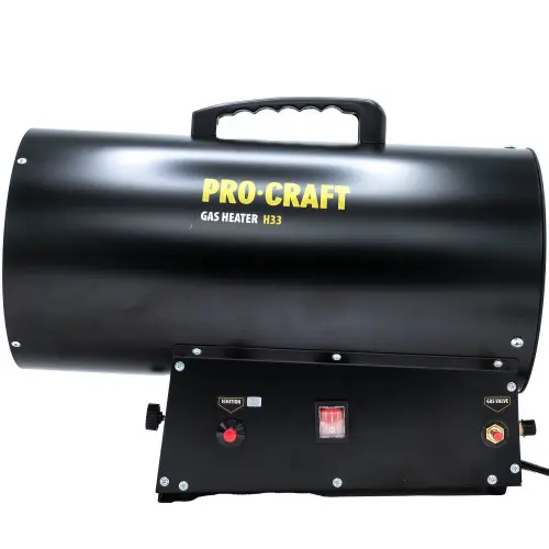 Plynové horkovzdušné topidlo Procraft H33 | H33