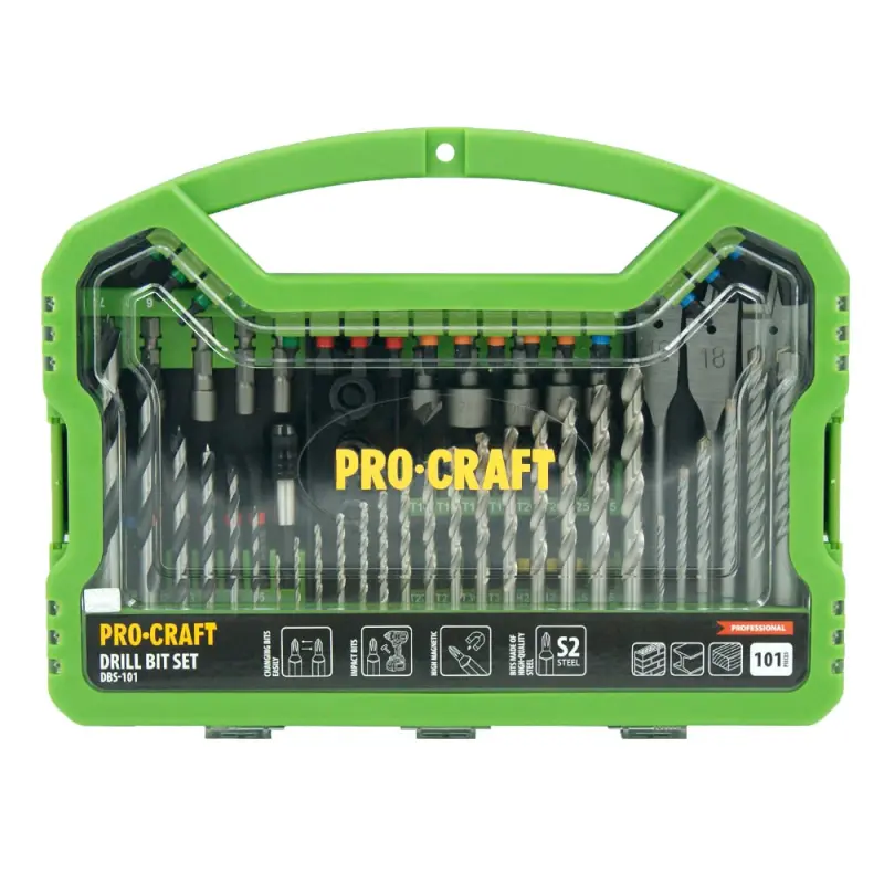 Sada vrtáků a bitů Procraft DBS-101, S2 | DBS-101