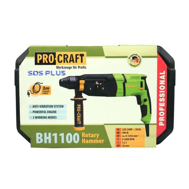 Kombinované vrtací a sekací kladivo Procraft BH1100 | BH1100