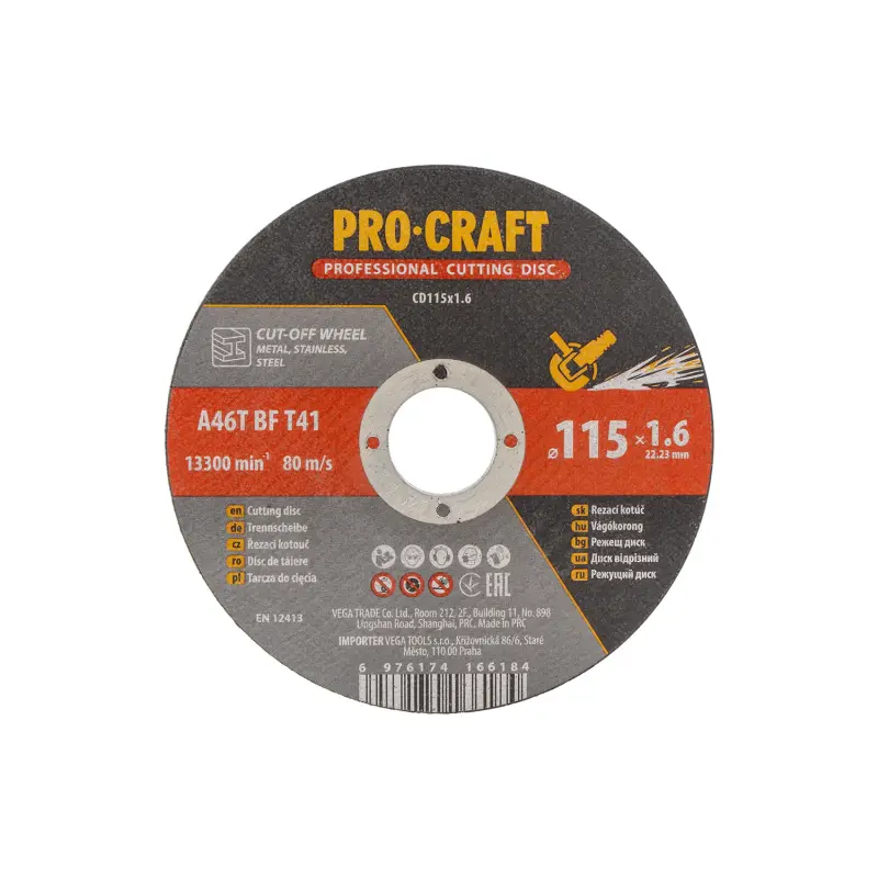 Řezný kotouč Procraft CD115x1.6 | CD115x1.6