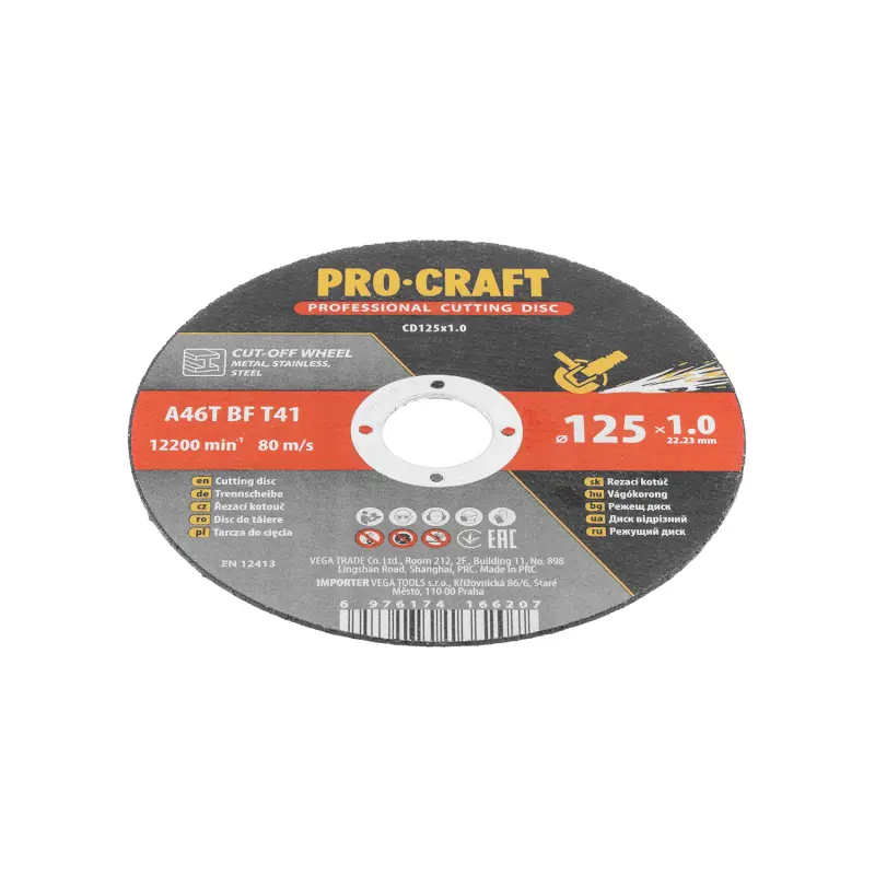 Řezný kotouč Procraft CD125x1.0 | CD125x1.0