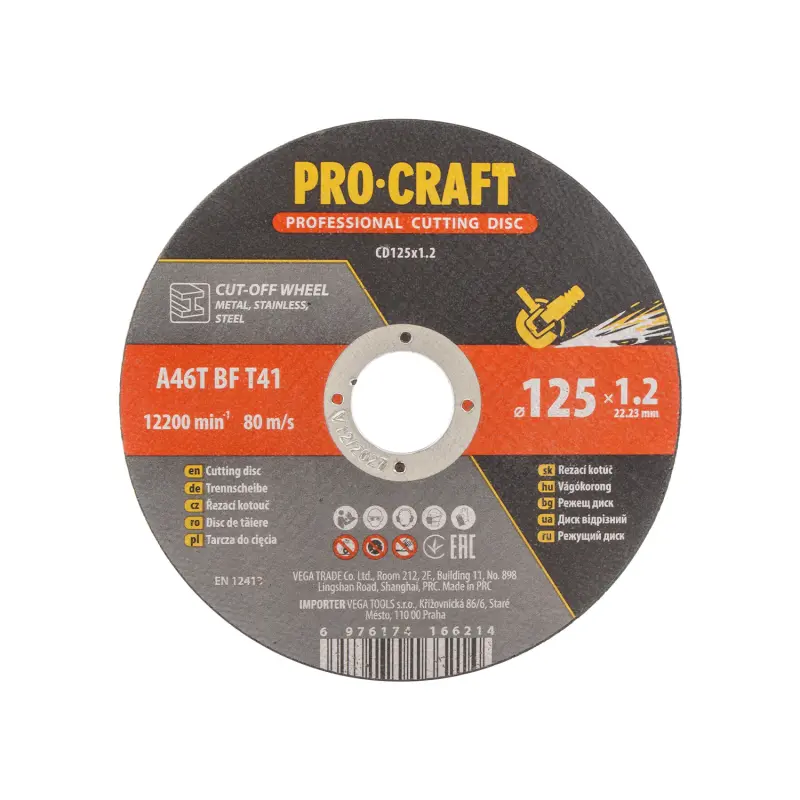 Řezný kotouč Procraft CD125x1.2 | CD125x1.2