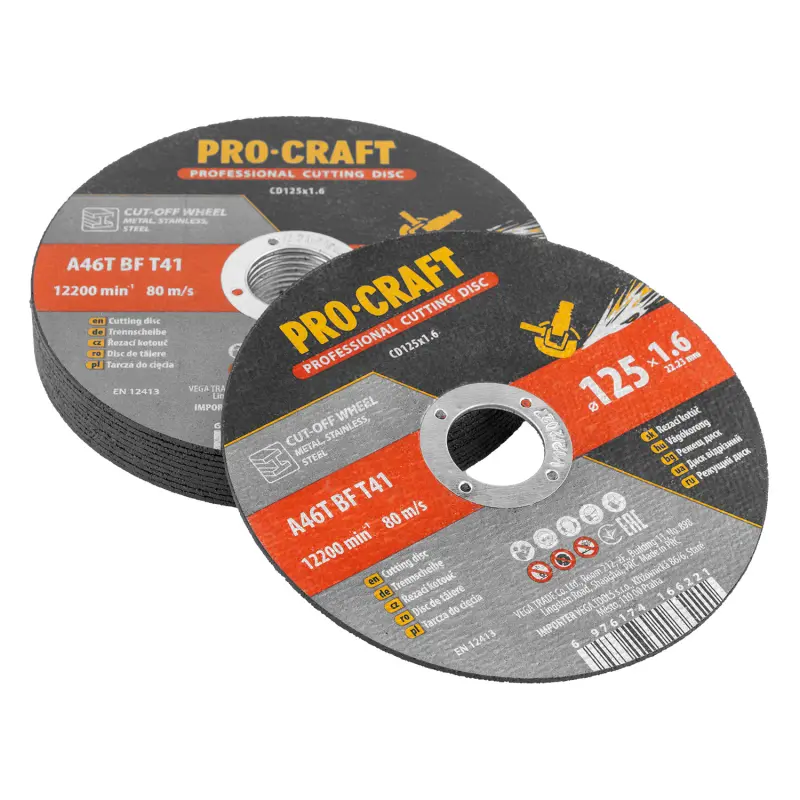 Řezný kotouč Procraft CD125x1.6 | CD125x1.6