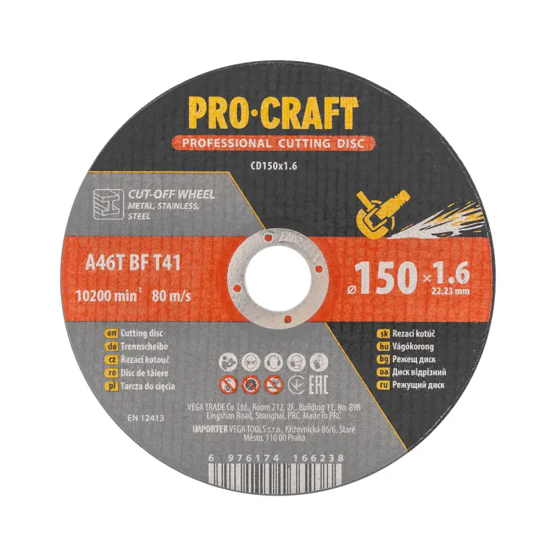 Řezný kotouč Procraft CD150x1.6 | CD150x1.6