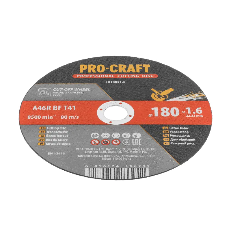 Řezný kotouč Procraft CD180x1.6 | CD180x1.6