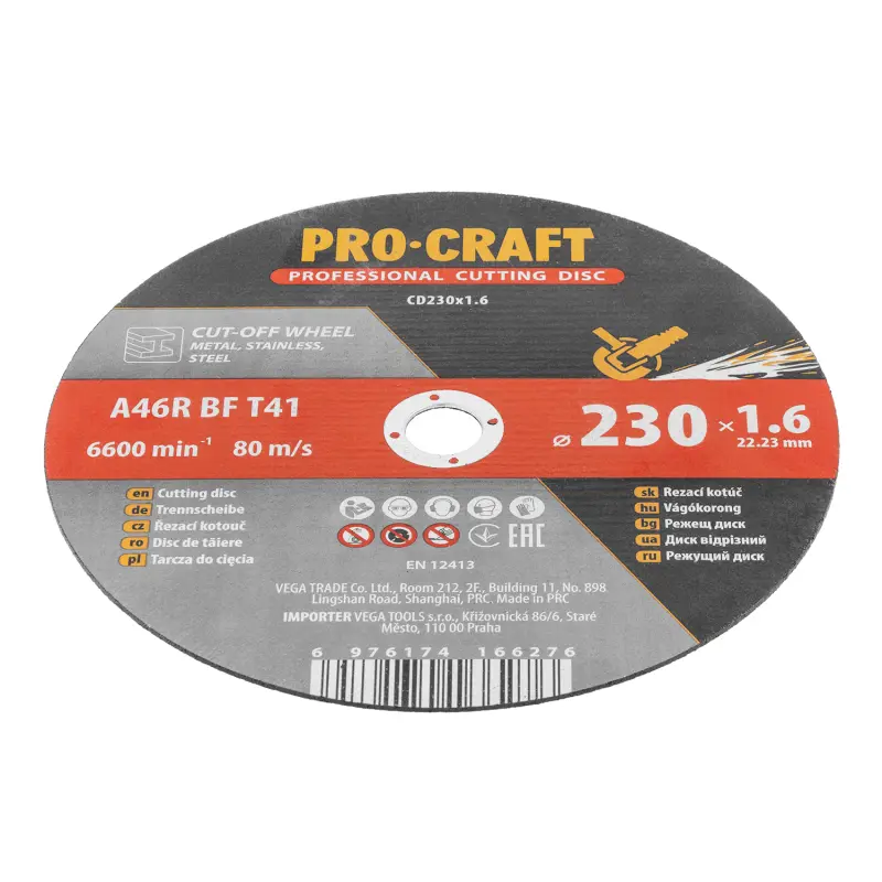 Řezný kotouč Procraft CD230x1.6 | CD230x1.6