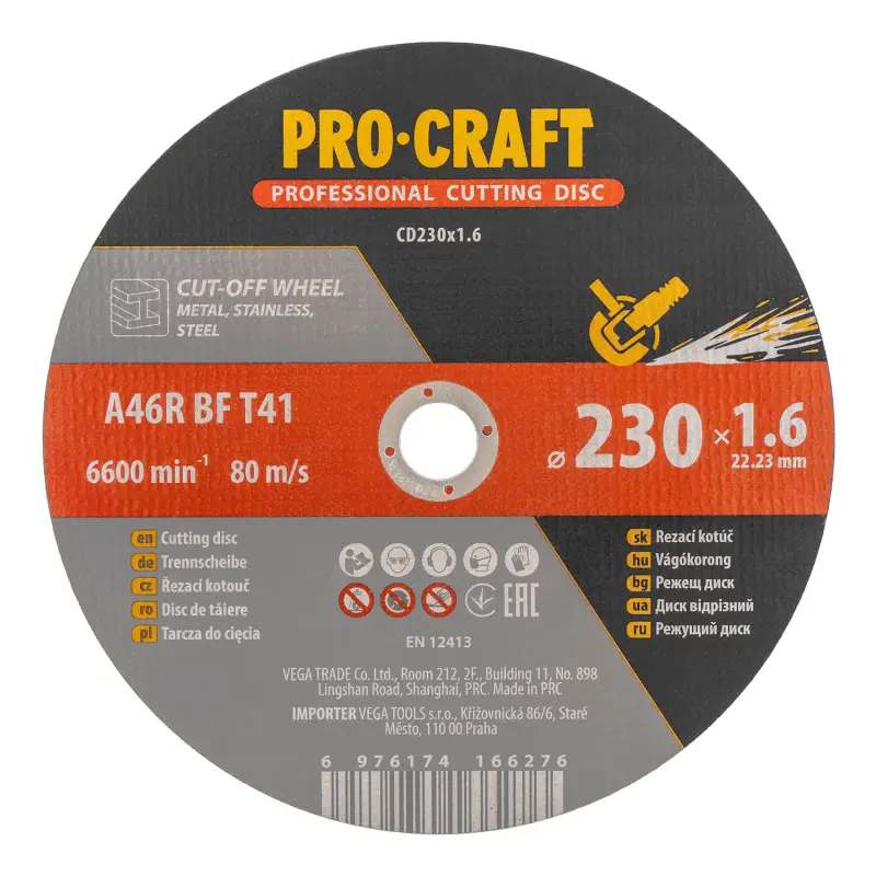 Řezný kotouč Procraft CD230x1.6 | CD230x1.6