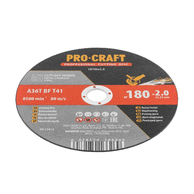 Řezný kotouč Procraft CD180x2.0