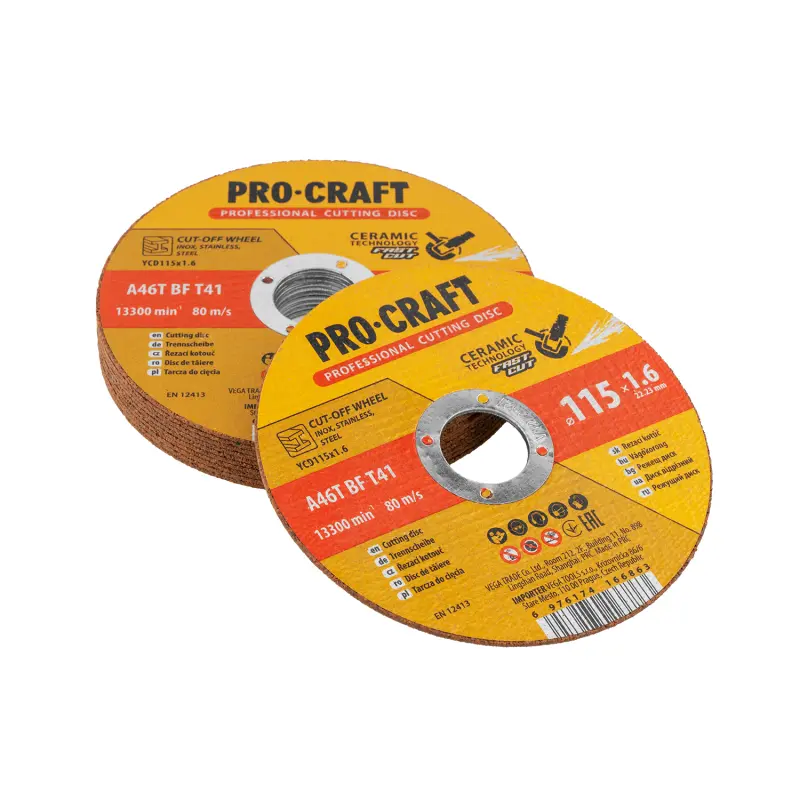 Keramický řezný kotouč Procraft YСD115x1.6 | YCD115x1.6