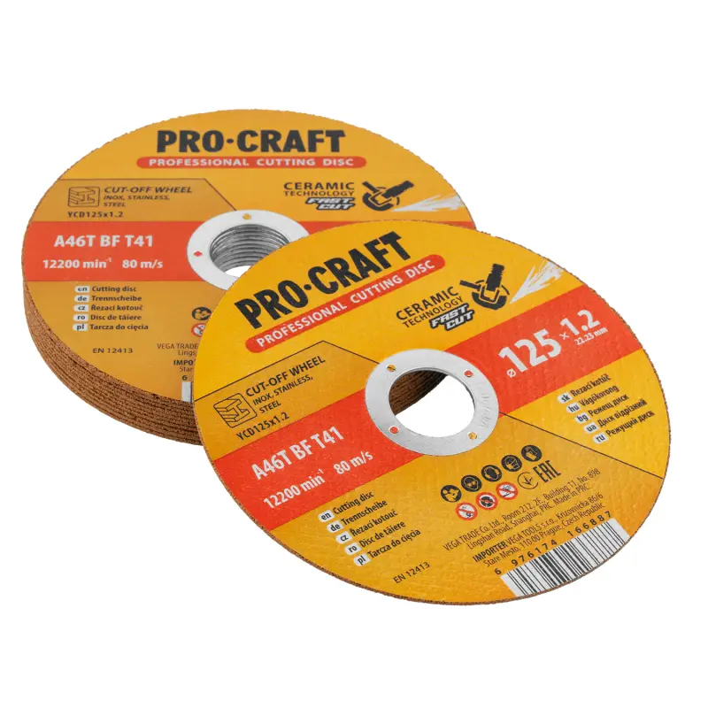 Keramický řezný kotouč Procraft YСD125x1.2 | YCD125x1.2