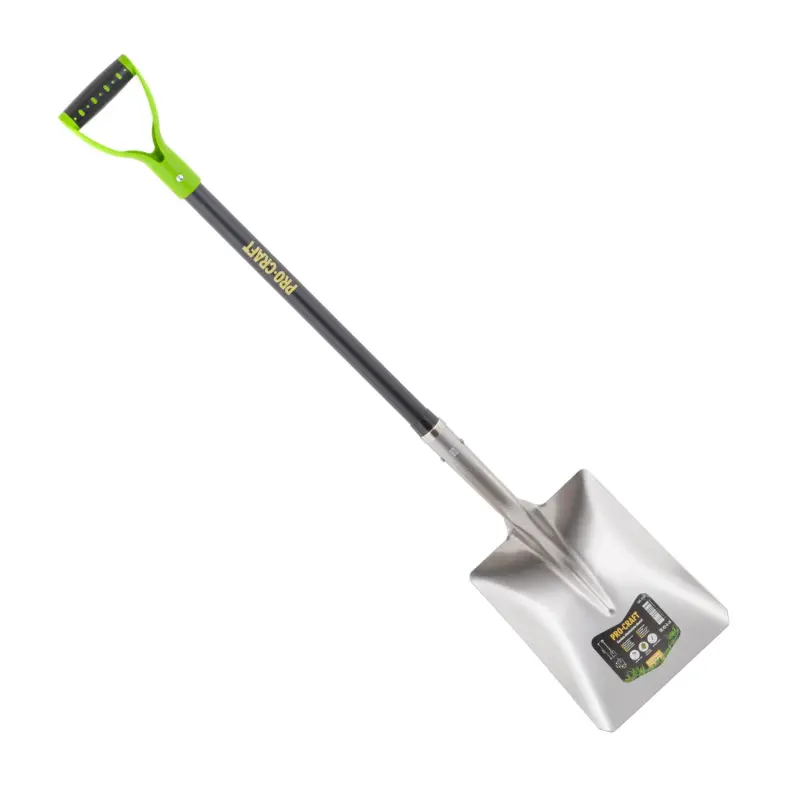 Lopata AL (2mm) rovná 24,5x115cm se sklolaminátovou násadou Procraft GAS-1150 | GAS-1150
