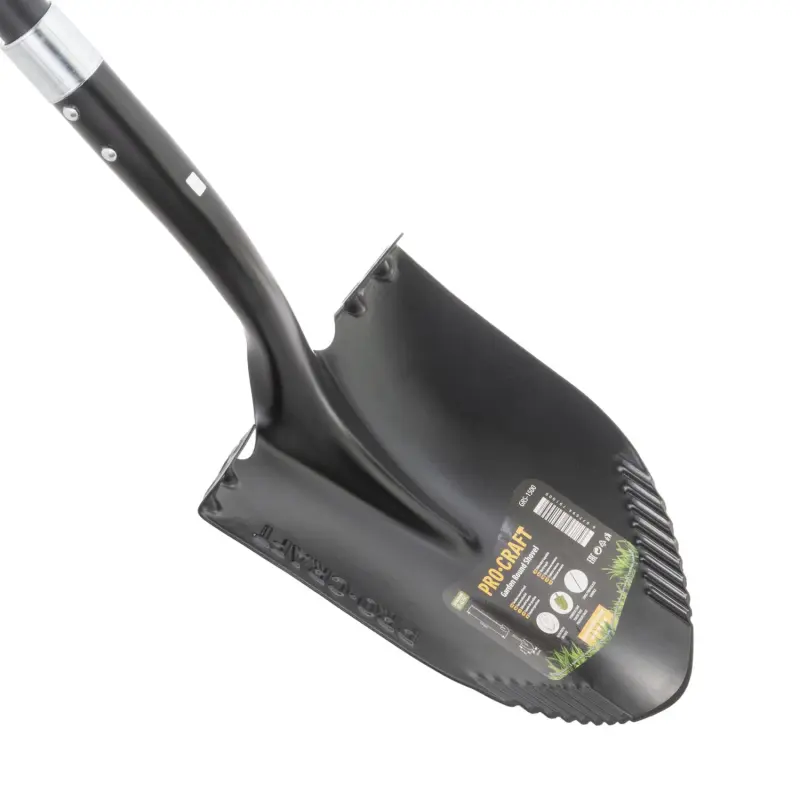 Rýč špičatý kovaný 23cm (nášlapy) se sklolaminátovou násadou 150cm Procraft GRS-1500 | GRS-1500