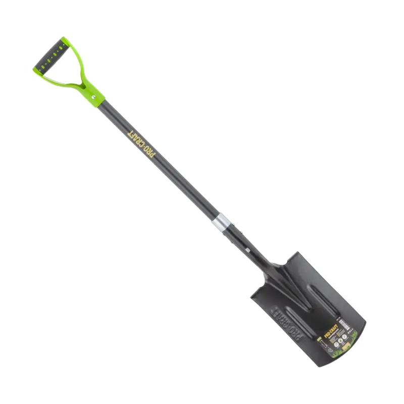 Rýč rovný 18x115cm kovaný se sklolaminátovou násadou s ocelovou výztuhou Procraft GDS-1150 | GDS-1150