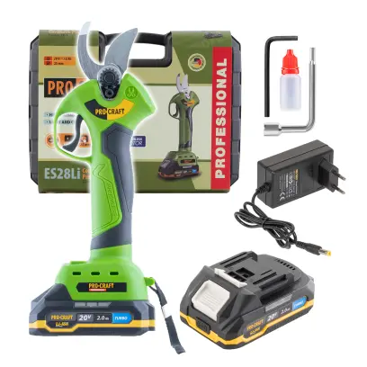 Aku nůžky na větve Procraft ES28Li (2,0 Ah) (PRCES28Li)