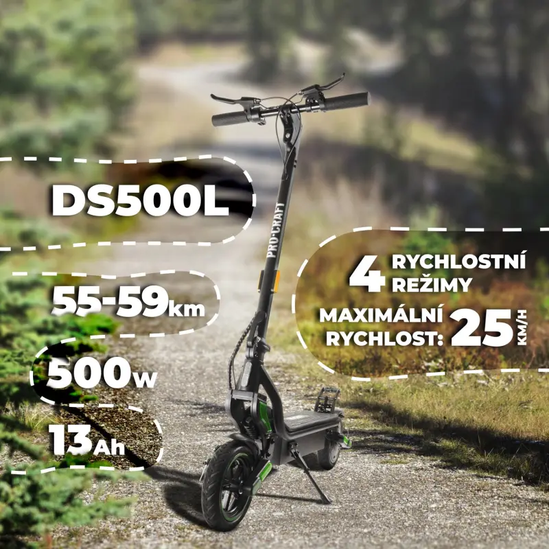 Elektrokoloběžka Procraft DS500L | DS500L