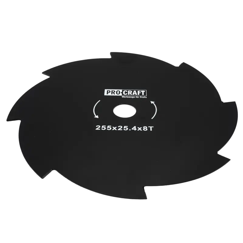 Nůž křovinořezu (kotouč) (D255*25.4) 8T PROCRAFT
