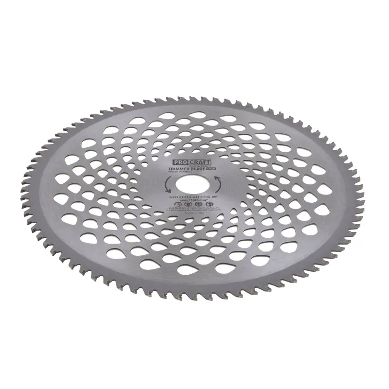 Nůž křovinořezu (kotouč) (D255*25.4) 80T PROCRAFT | H-80T
