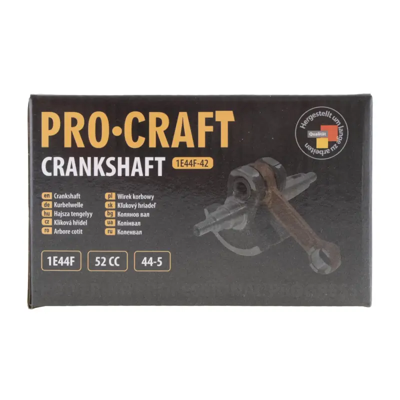 Kliková hřídel 44mm 1E44F 52CC PROCRAFT | 1E44F-42