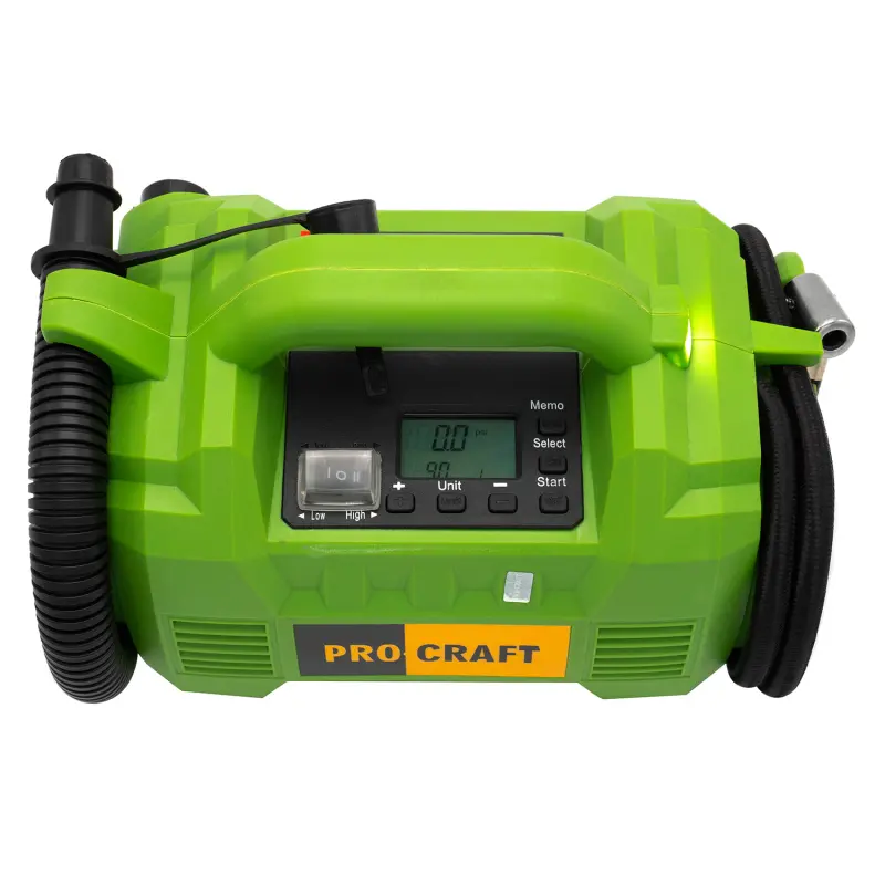 Aku kompresor LK30 Procraft s kombinací nafukování hubicí (bez baterie a nabíječky) | LK30 bb