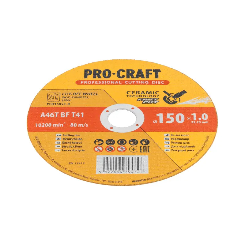 Kotouč řezný keramický Procraft YCD150x1.0 | YCD150x1.0