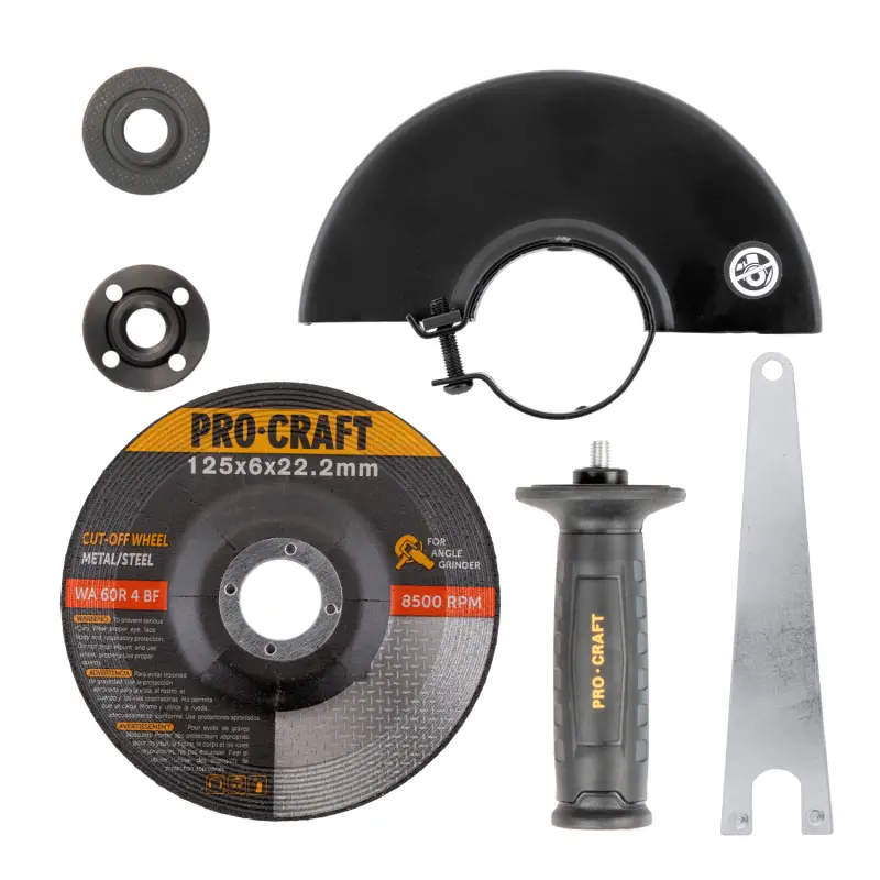 Aku úhlová bruska Procraft PGA22 (bez baterie a nabíječky), 125mm | PGA22-BB