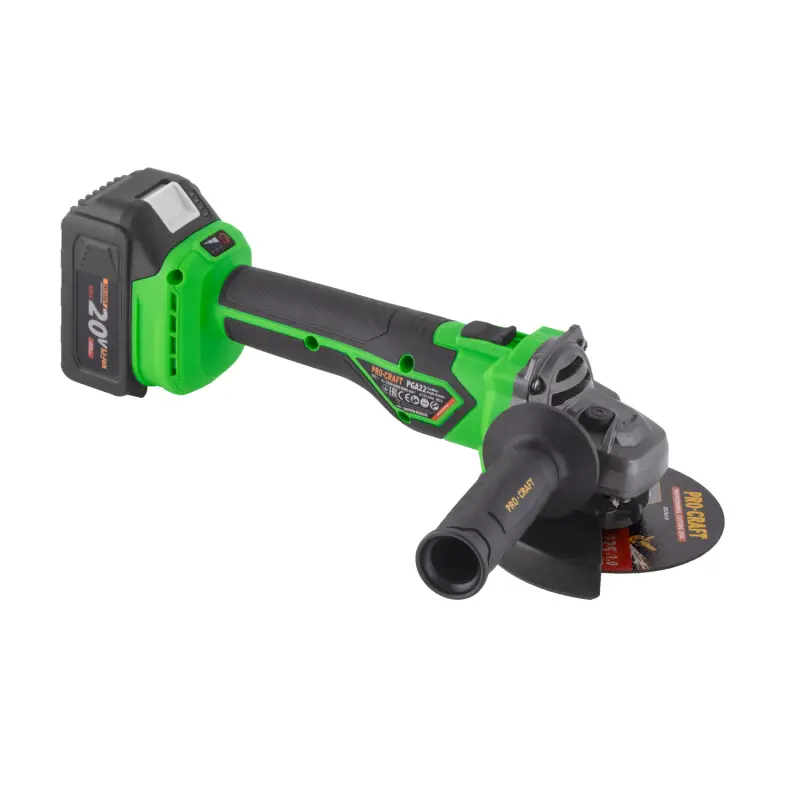 Aku úhlová bruska Procraft PGA22, 125mm