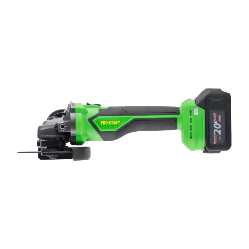 Aku úhlová bruska Procraft PGA22, 125mm | PGA22-1B-C