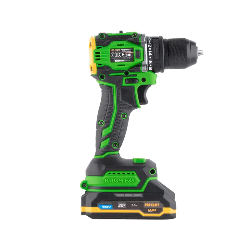 Aku šroubovák Procraft PA18Pro2 + sada bitů | PA18Pro2-1B-C