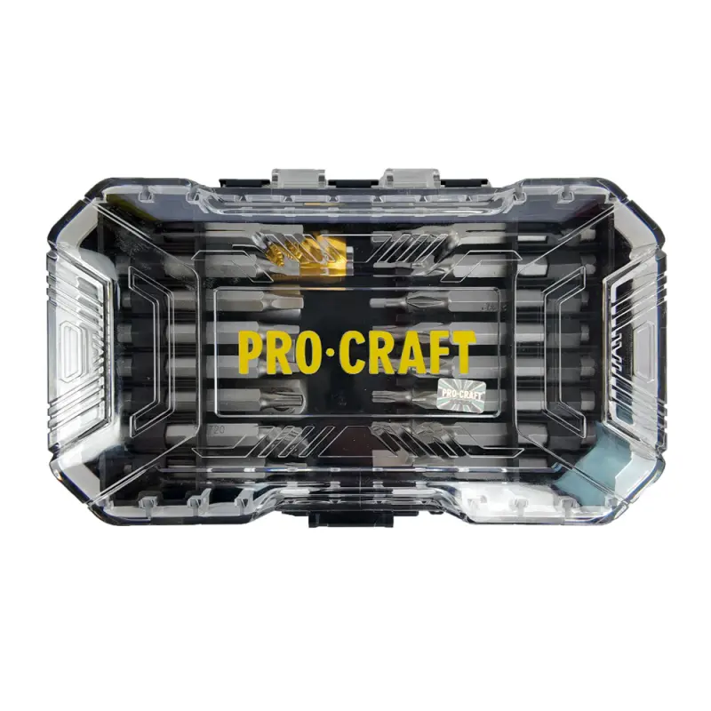Aku vrtací šroubovák Procraft PA18LiH se sadou bitů BS-37 | SPA18LiH-1B-C/BS-37