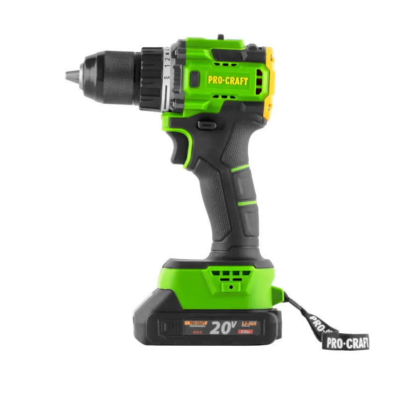 Aku vrtací šroubovák Procraft PA18LiH se sadou bitů BS-37 | SPA18LiH-1B-C/BS-37