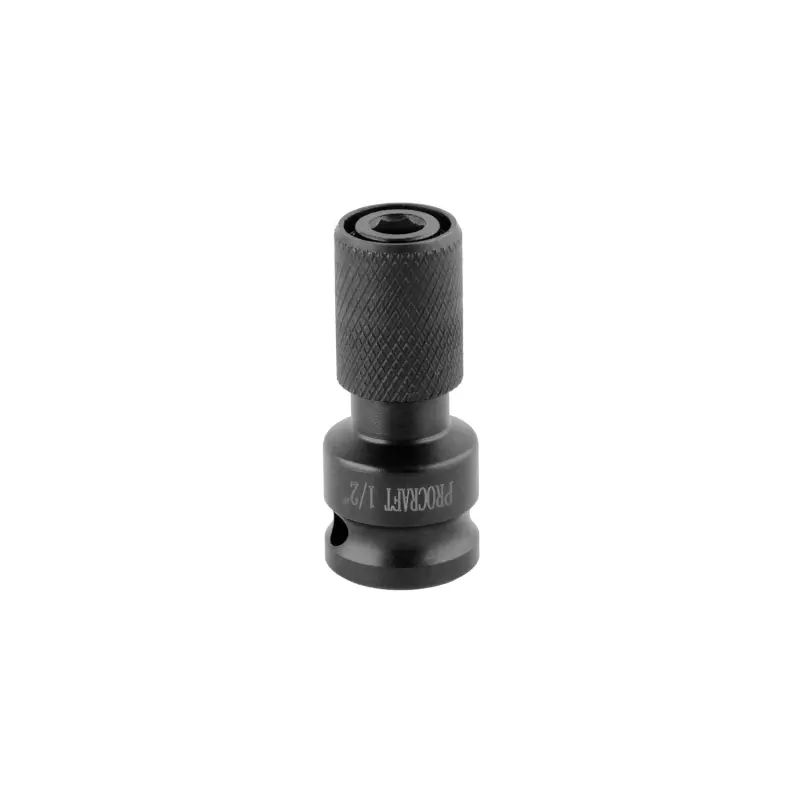 Adaptér (redukce) z 1/2" čtyřhran na bity 1/4" pro rázové utahováky | Adapter 1/2" for impact wrench