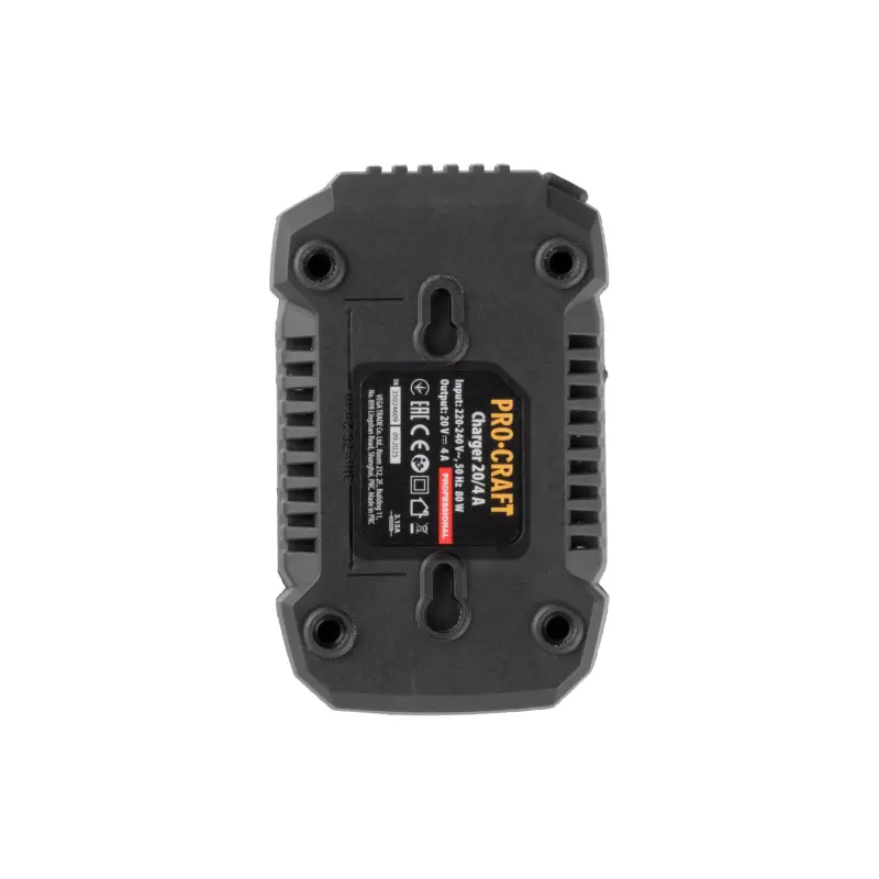 Nabíječka pro 20V Li-ion baterie Procraft 20/4А Fast Charge | 20/4A