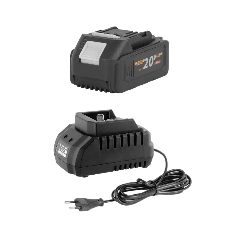 Sada svářecí poloautomatický invertor SPI-320 s aku úhlovou bruskou PGA22-1B-C + svařovací drát FW81 | SSPI-320/PGA22-1B