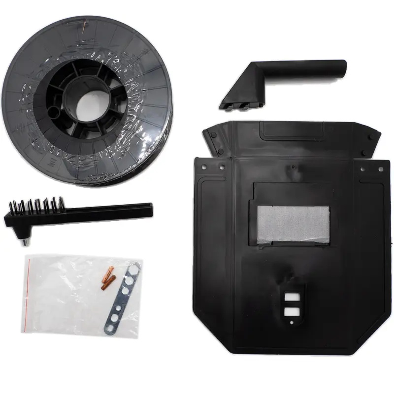Sada svářecí poloautomatický invertor SPI-320 s úhlovou bruskou PW2450 + drát FW81 + kukla + magnet | SSPI-320/PW2450/SPH90