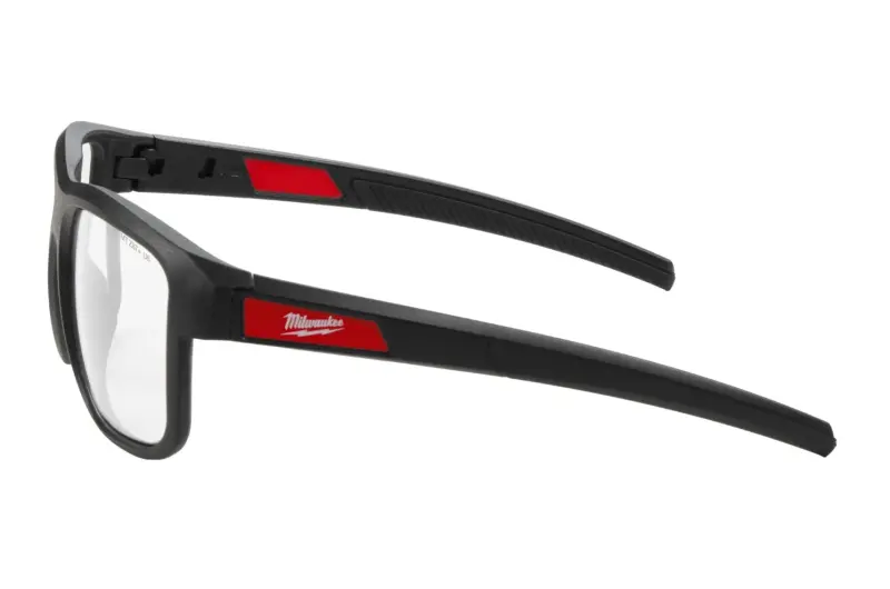 Celoobrubové ochranné brýle Milwaukee, průhledné - čiré, odolné proti poškrábání, 1 ks, 4932500718