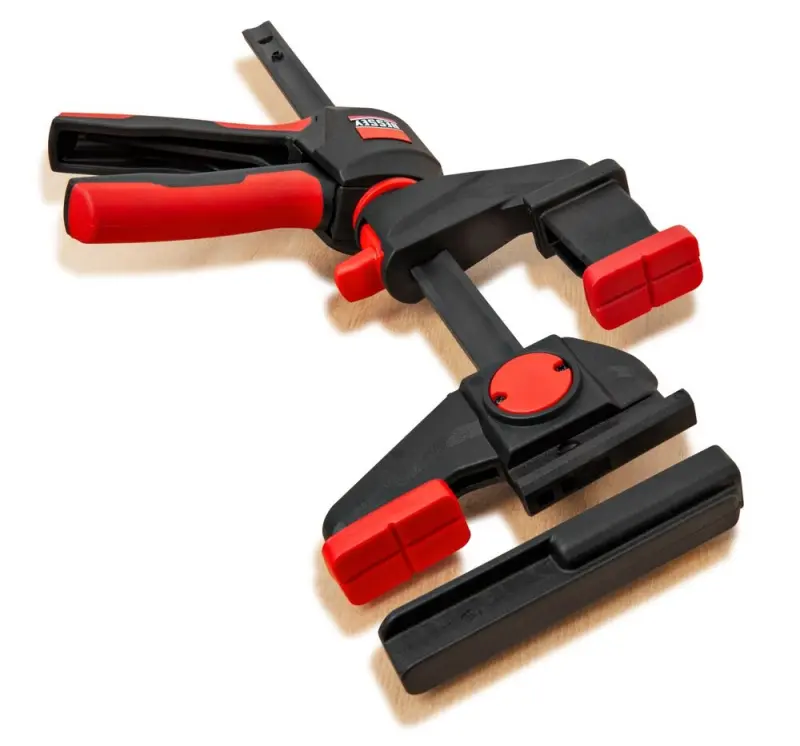 Jednoruční stolní svěrky Bessey EZR360-15SET s otočnou rukojetí pro vodicí lišty EZR360 (150 mm) - 2 ks (BESEZR360-15SET)