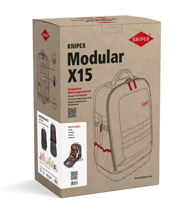 Batoh s nářadím Modular X 15 Sanita