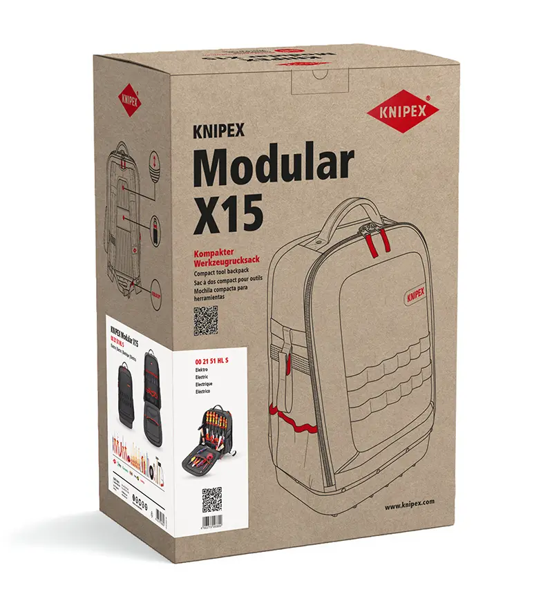 Batoh s nářadím Modular X 15 Elektro
