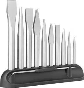 Sekáče a důlčiky PB Swiss Tools PB 860.H - 11 ks se stojánkem (PBS7610733006052)