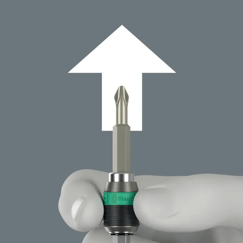 Wera 104751 Kombinované bity 1/4" s HSS závitníky M3 ÷ M10 typ 847/7 - 7 dílů (W05104751001)