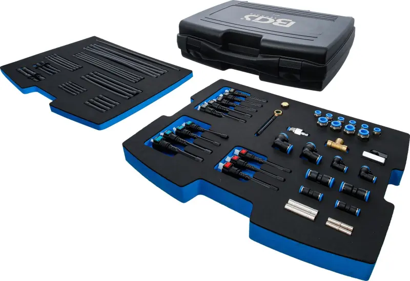 BGS 63413 Sada adaptérů a potrubí pro digitální měřič tlaku a komprese BGS 63410