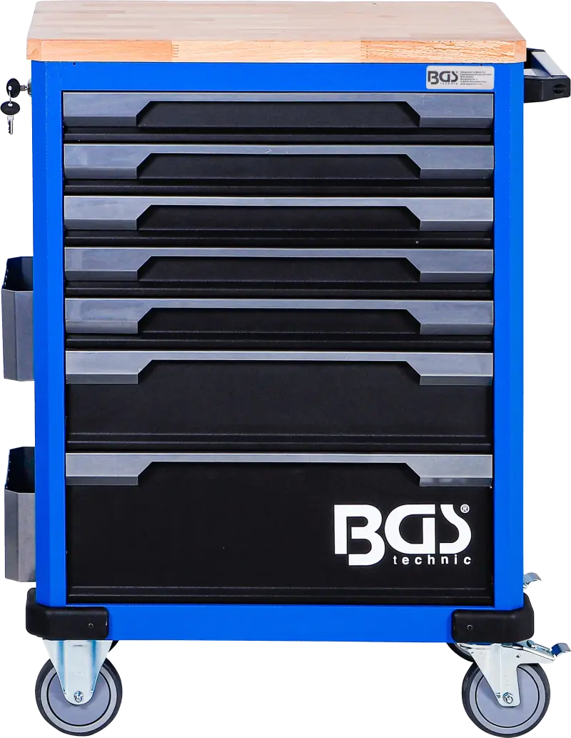 Dílenský vozík BGS 6066 -7 zásuvek - 263 nástrojů (BGS106066)