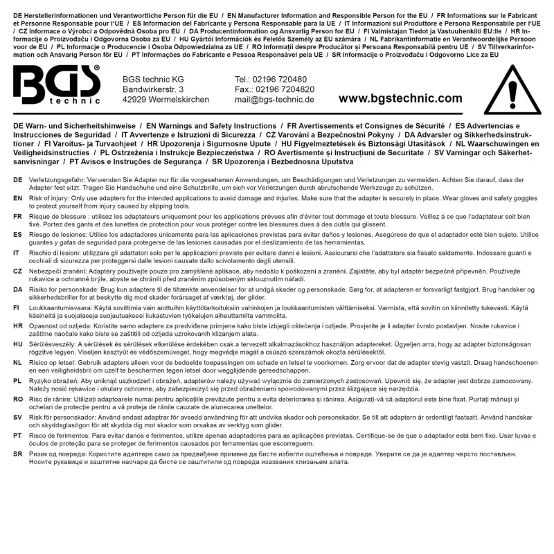 Kraftmann 20819 Sada adaptérů a prodlužovacích prvků | pro vrtačky | 6 dílů