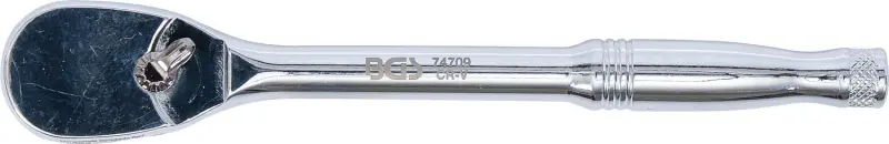 BGS 74709 Přepínací ráčna 1/4" Masivní ocel, jemné ozubení