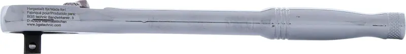 BGS 74709 Přepínací ráčna 1/4" Masivní ocel, jemné ozubení