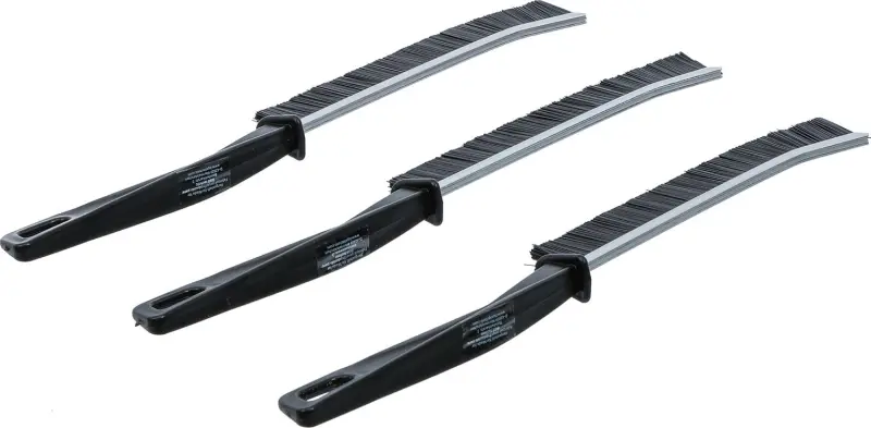 Kraftmann 50915 Tuhé kartáče pro čištění rohů  230 mm - 3 díly