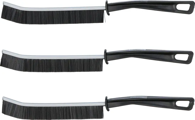Kraftmann 50915 Tuhé kartáče pro čištění rohů  230 mm - 3 díly